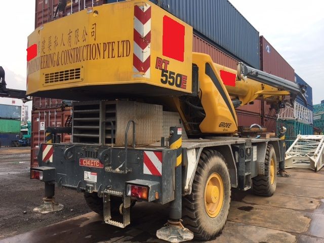 2013 - Grove RT 550E for sale in Singapore,