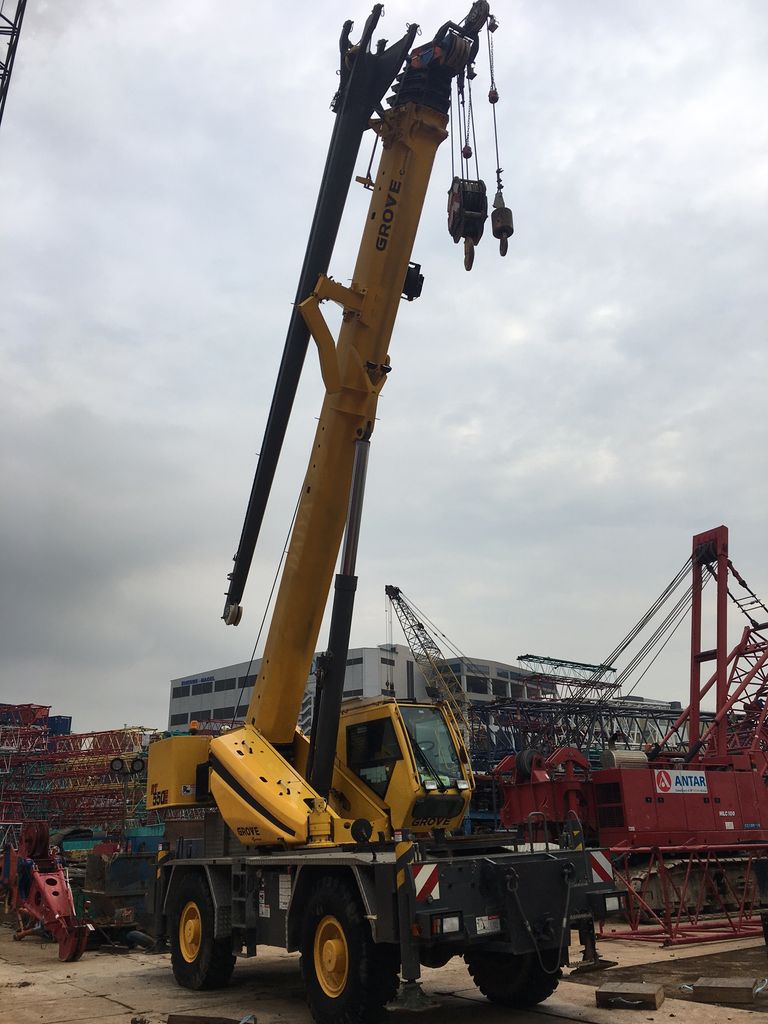 2013 - Grove RT 550E for sale in Singapore,