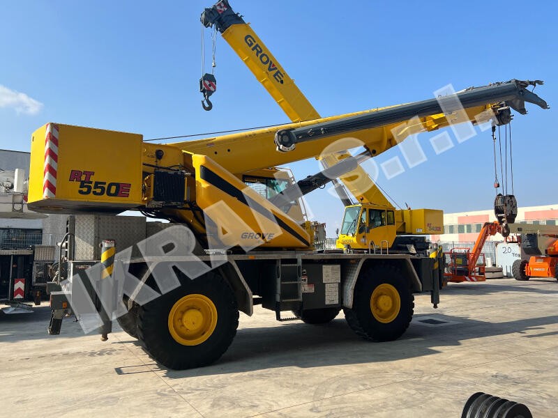 2014 - Grove RT 550E en venta en Italia,
